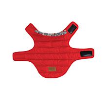 Carolina Pet Company Pendleton Pilot Rock Red Puffer Dog Coat