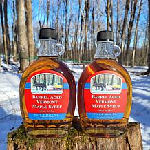 Cary & Main 2-pack 16.9 fl. oz. Barrel-Aged Maple Syrup- AS Ships 12/1