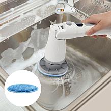 CasaClean Ultimate Electric Floor-Length Extendable Spin Scrubber