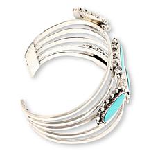 Chaco Canyon Campitos Turquoise 5-Stone Cuff Bracelet