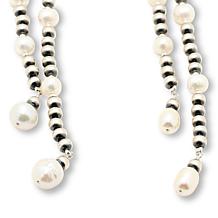 Chaco Canyon Freshwater Pearl Shoulder Duster Dangle Earrings