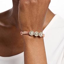 Chaco Canyon Sterling Silver Silver and Copper 3-Star Cuff Bracelet 