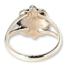 Chaco Canyon Sterling Silver Sleeping Beauty Turquoise Oval Ring