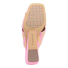 Charles by Charles David Nelios Open-Toe Woven Raffia Wedge Sandal