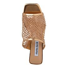 Charles by Charles David Noolie Open-Toe Rhinestone Wedge