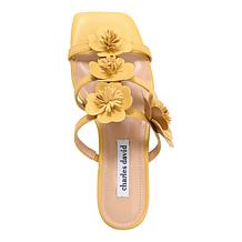 Charles David Caralynn Floral Slide Sandal