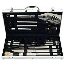 Chef Buddy™ 19-piece Heavy Duty BBQ Set with Case
