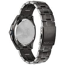 Citizen Men's Eco-Drive WDR Blue Dial Bracelet Watch