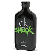 Ck One Shock Men By Calvin Klein Eau De Toilette Spray - 3.4 oz.