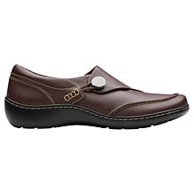 Clarks Collection Cora Teresa Leather Slip-On Shoe