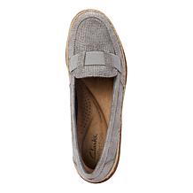 Clarks Collection Elaina Echo Heritage Casual Leather Slip-On Shoe