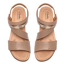 Clarks Collection Kacha Wave Wedge Sandal