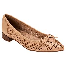 Clarks Collection Natalyn Step Slip-On Leather Dress Shoe
