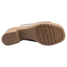 Clarks Collection Nerisa Vine Nubuck Wedge Sandal