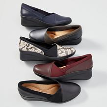 Clarks Collection Suttyn Walk Leather Slip-On