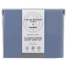 Clean Design Home 100% Cotton Allergen Barrier 400TC Full Sheet Set