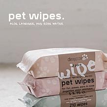 Cleansing Wipes 3-pack with Aloe, Lavender & Rose Water