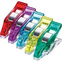 Clover Mini Wonder Clips Assorted Colors - 50 Pack