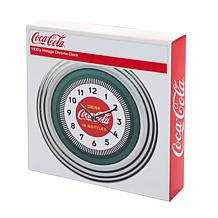 Coca-Cola 11-3/4" Clock with Chrome - '30s Style