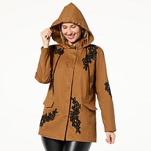 Colleen Lopez Embroidered Anorak Jacket