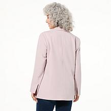 Colleen Lopez Heat Set Heart Woven Blazer