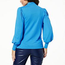 Colleen Lopez Keyhole Pullover Sweater