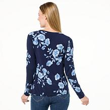 Colleen Lopez Long Sleeve Crew Neck Top