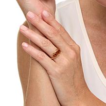 Colleen Lopez Marquise-Cut Multigemstone Bypass Band Ring