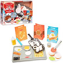 Color-Changing Play Food with Grill, Griddle & Deep Fryer Set