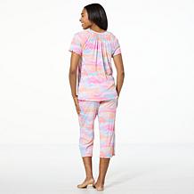 Comfort Code 2-piece So Soft Ribbed Marble Knit PJ Set