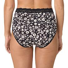 Comfort Code 3-pack Lace Trim High-Rise Brief