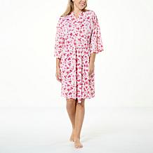 Comfort Code Brushed Ultra Knit Belted Robe