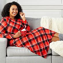 Comfort Code Brushed Ultra Knit Long-Sleeve Hooded Lounger