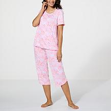 Comfort Code Soft & Light Coastal Retreat 2-piece Capri Pant PJ Set