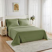 Concierge Collection 6-Piece Fleece Sheet Set