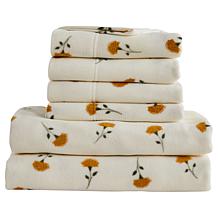 Concierge Collection 6-Piece Fleece Sheet Set
