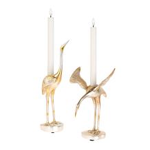 Concierge Collection Crane Flameless Candles - Set of 2
