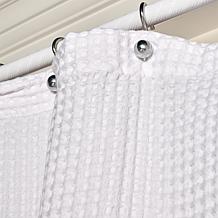 Concierge Collection Shower Curtain & Bath Mat Set