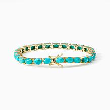 Connie Craig Carroll Gemstone Tennis Bracelet 