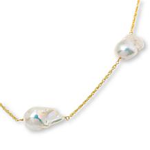 Connie Craig Carroll Jewelry Elise Baroque Cultured Pearl Necklace