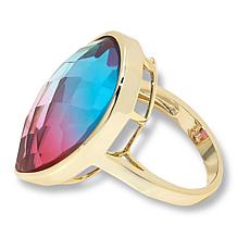 Connie Craig Carroll Jewelry Ellery Quartz Doublet Solitaire Ring