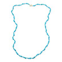 Connie Craig Carroll Jewelry Landon 60" Gemstone Beaded Necklace