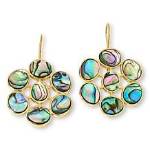 Connie Craig Carroll Jewelry Millie Gemstone Flower Drop Earrings