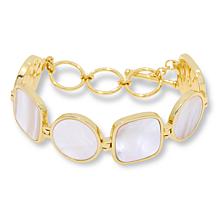 Connie Craig Carroll Jewelry Molly Mother-of-Pearl Station Bracelet