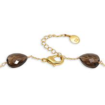 Connie Craig Carroll Jewelry Multicolor Abalone and Gemstone Necklace