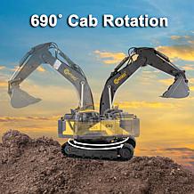 Contixo CV2 Remote Control 1:24 Scale 17 Channels Excavator 