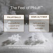 Coop Sleep Goods Essence Crescent Adjustable Queen Pillow 2-pack