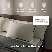 Coop Sleep Goods Ultra-Tech Crescent Queen Pillow Protector