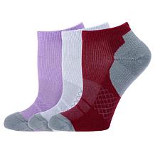 Copper Life 3-pack Heel Support Ankle Socks