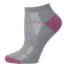 Copper Life 4-pack Medium-Compression EcoWick Ankle Socks